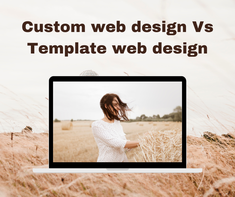 custom web design vs template web design