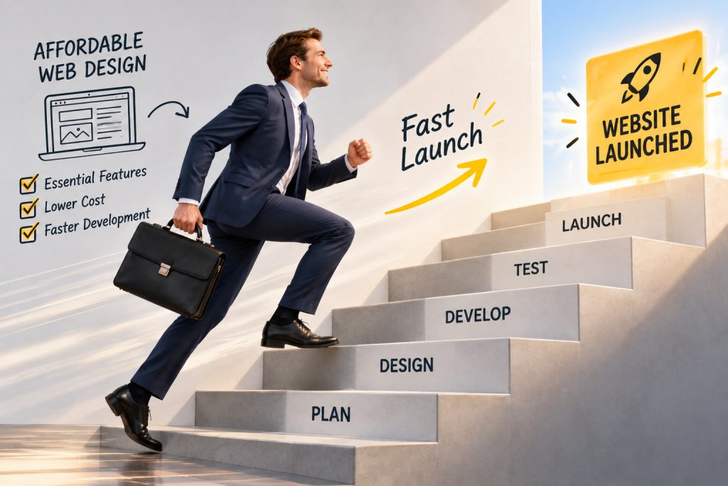 quick website launch