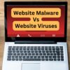website malware vs website viruses