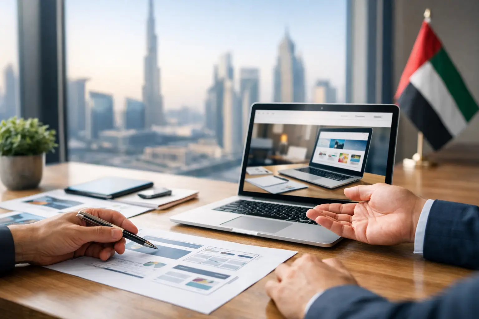 Request Website Design Proposal in the UAE
