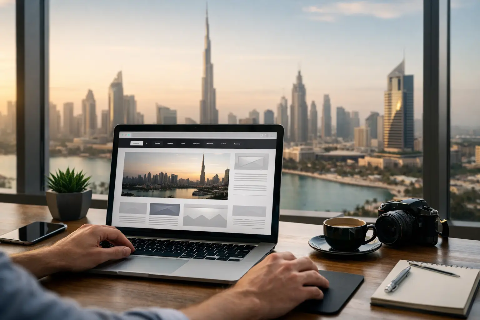 Website Creation for a New Business in Dubai