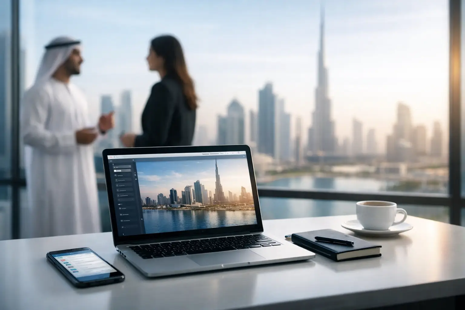 Website & Emails for a New Business in Dubai