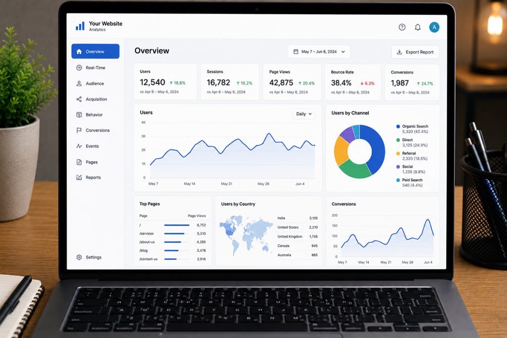 web analytic integration