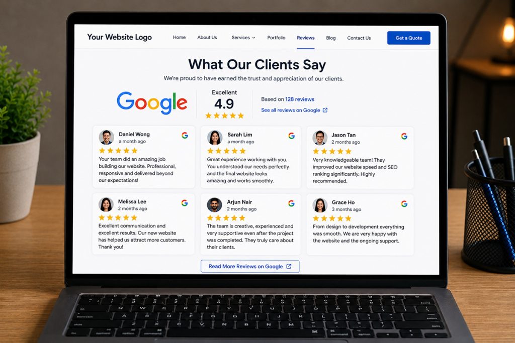 website reviews